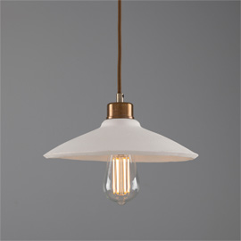 Pyrus Matt White Pendant Light